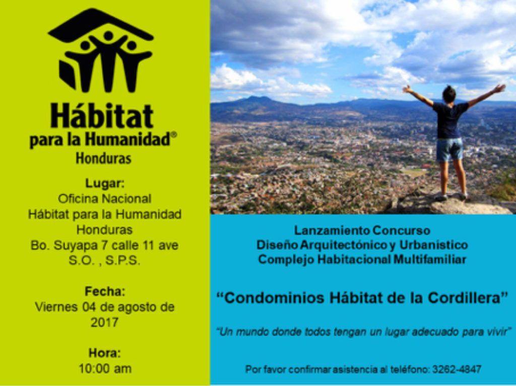 Concurso para diseño de Condominios Hábitat de la Cordillera